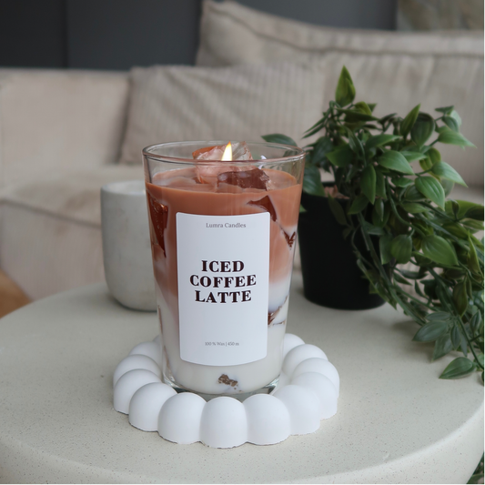 Iced Coffee Latte Candle