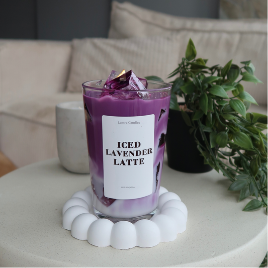Iced Lavender Latte